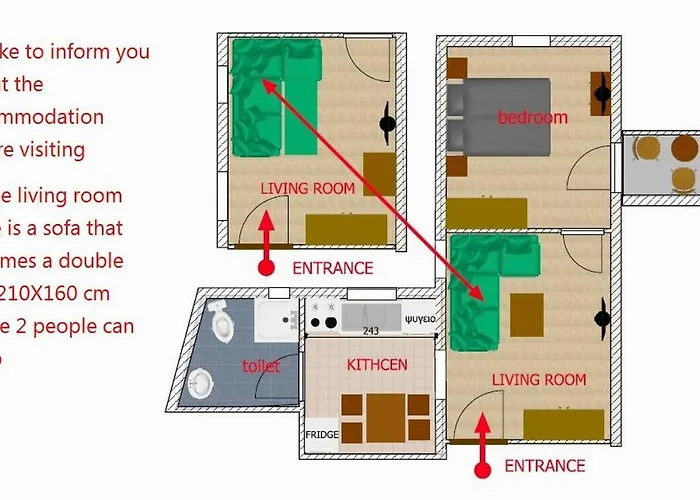City's Center Lux. Apt.up 4 Persons And Bbq * Καβάλα